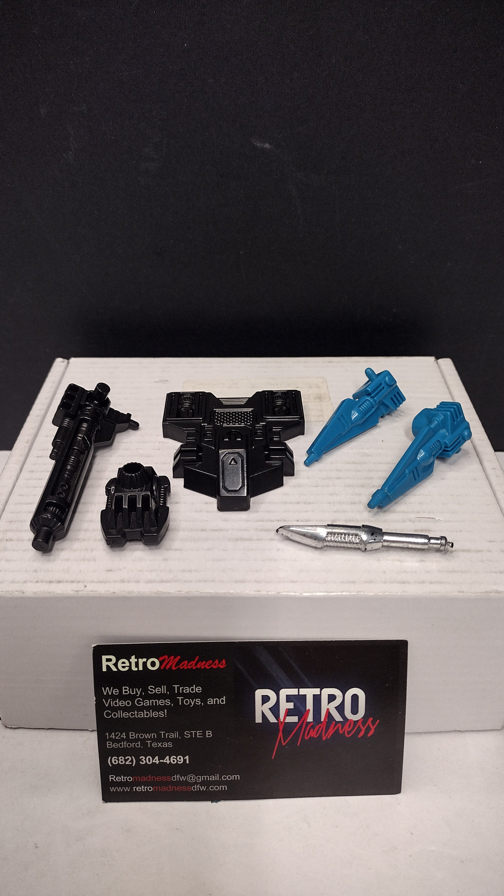 Vintage 1988 Hasbro G1 Transformers Piranacon Parts Lot w/ 1984 G1 Jazz Missile (Loose Original G1)