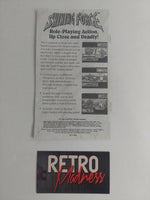Sega Genesis Star Trek The Next Generation Manual Instruction Booklet