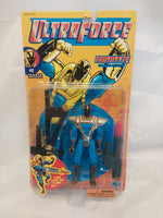 Ultra Force #2 Prototype Ultra Hero Figure with Firing Laser Gun