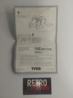 Vintage 1987 Dino-Riders Styracosaurus with Turret Heroic DineRider