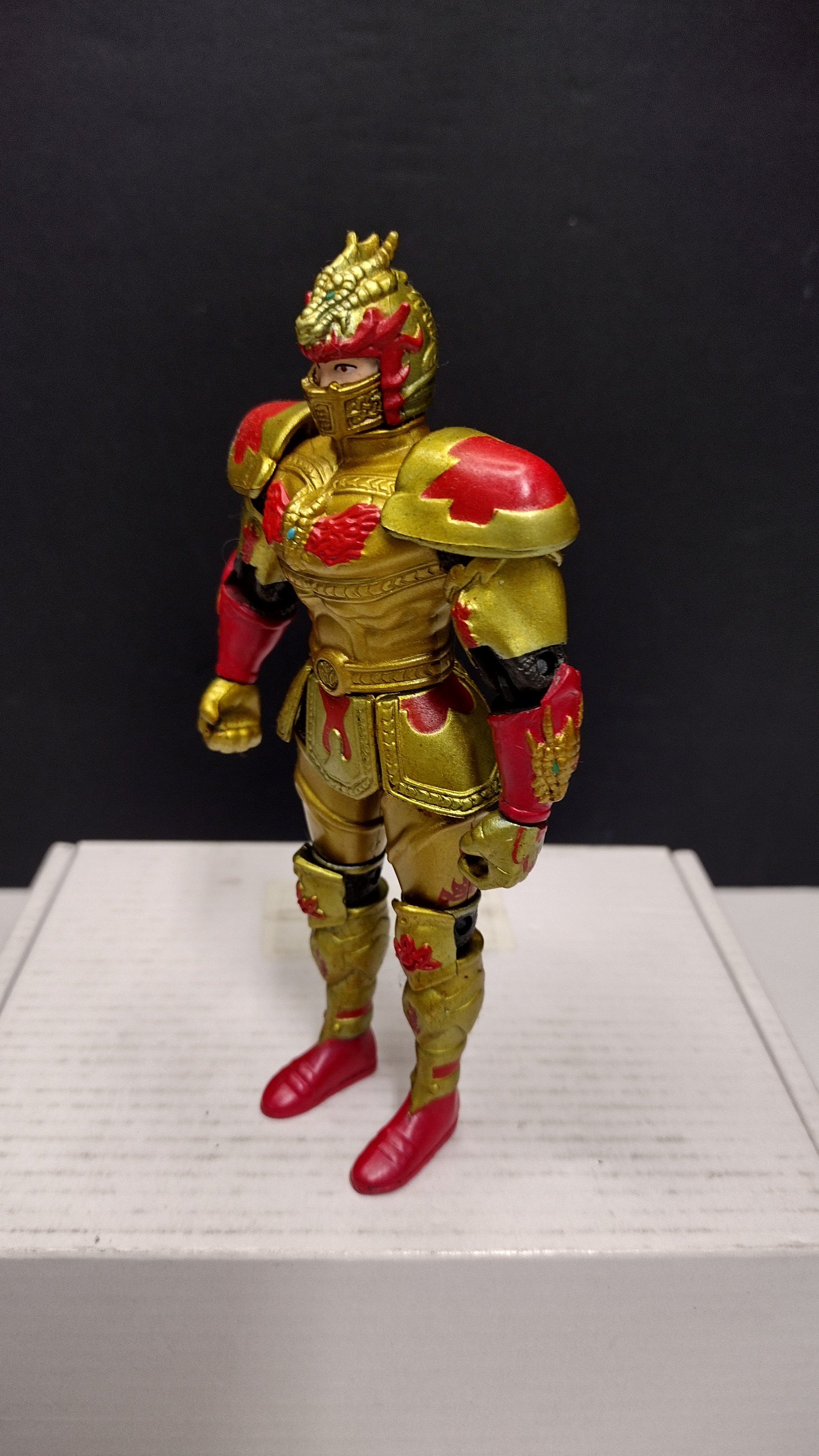 Vintage 1998 Saban's Bandai Mystic Knights of Tir Na Nog Rohan (Loose with Great Hall Castle Pop-Up)