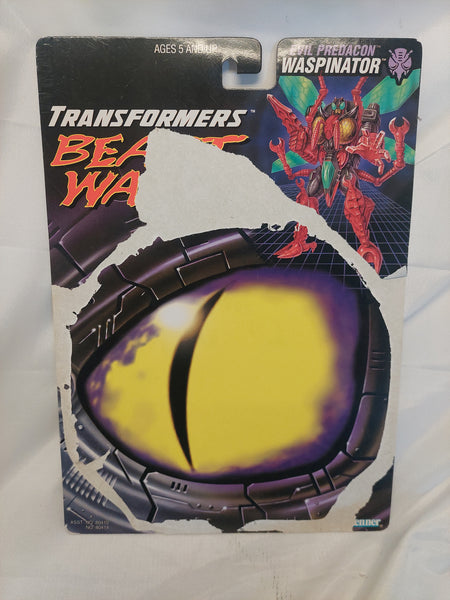 Vintage 1997 Transformers Beast Wars Evil Predacon Waspinator Card Back ONLY