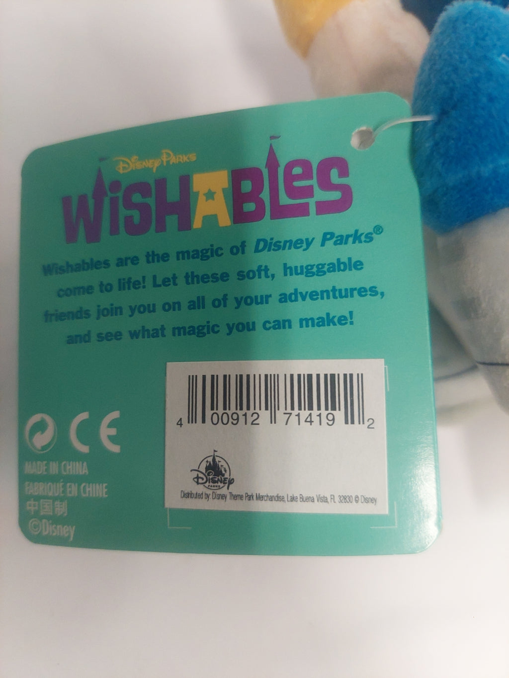 Disney Wishables Disney Park Icons Series Cinderella Castle Plush with Tag