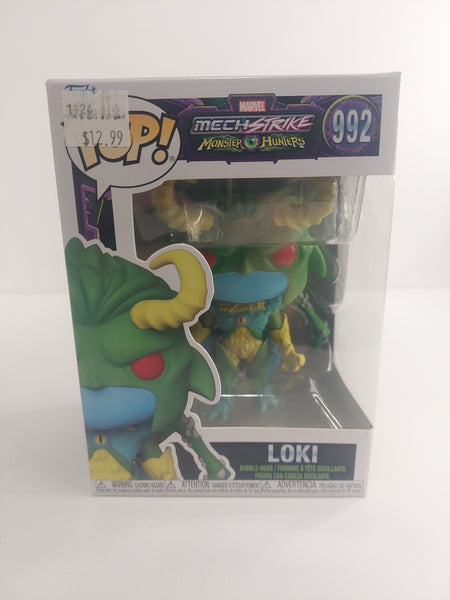Funko Pop Marvel Mech Strike Monster Hunters Loki 992