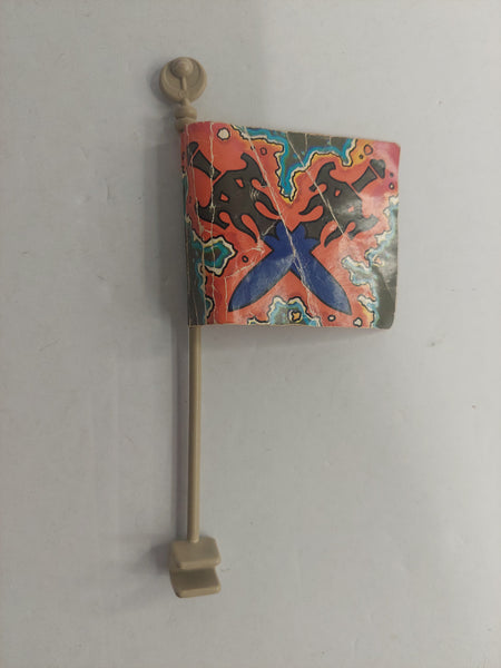 Vintage Masters of the Universe Castle Grayskull Flag Part