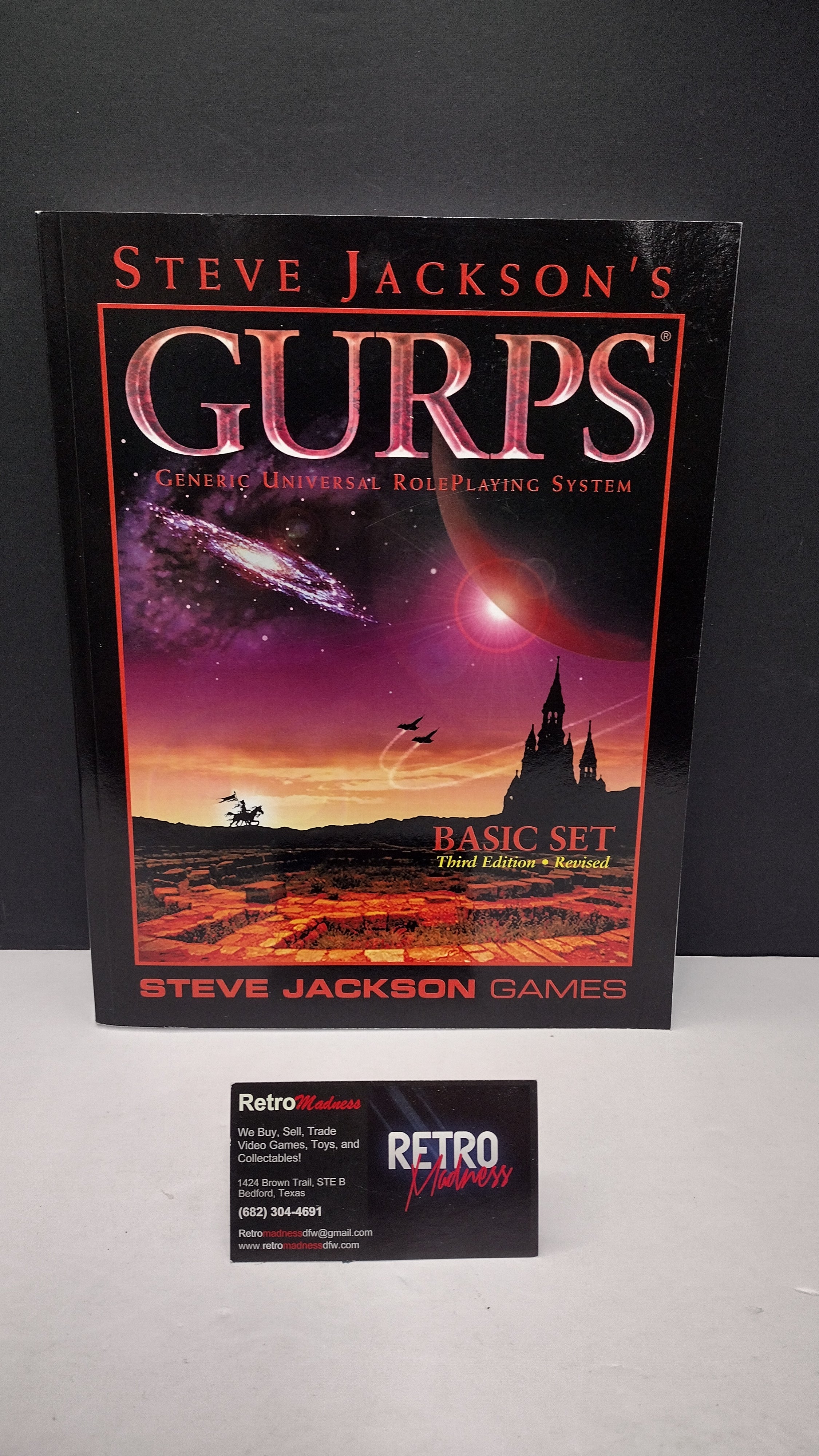 Gurps Basic Set - 3rd Edition Revised - Steve Jackson - Basic Set - Role Playing