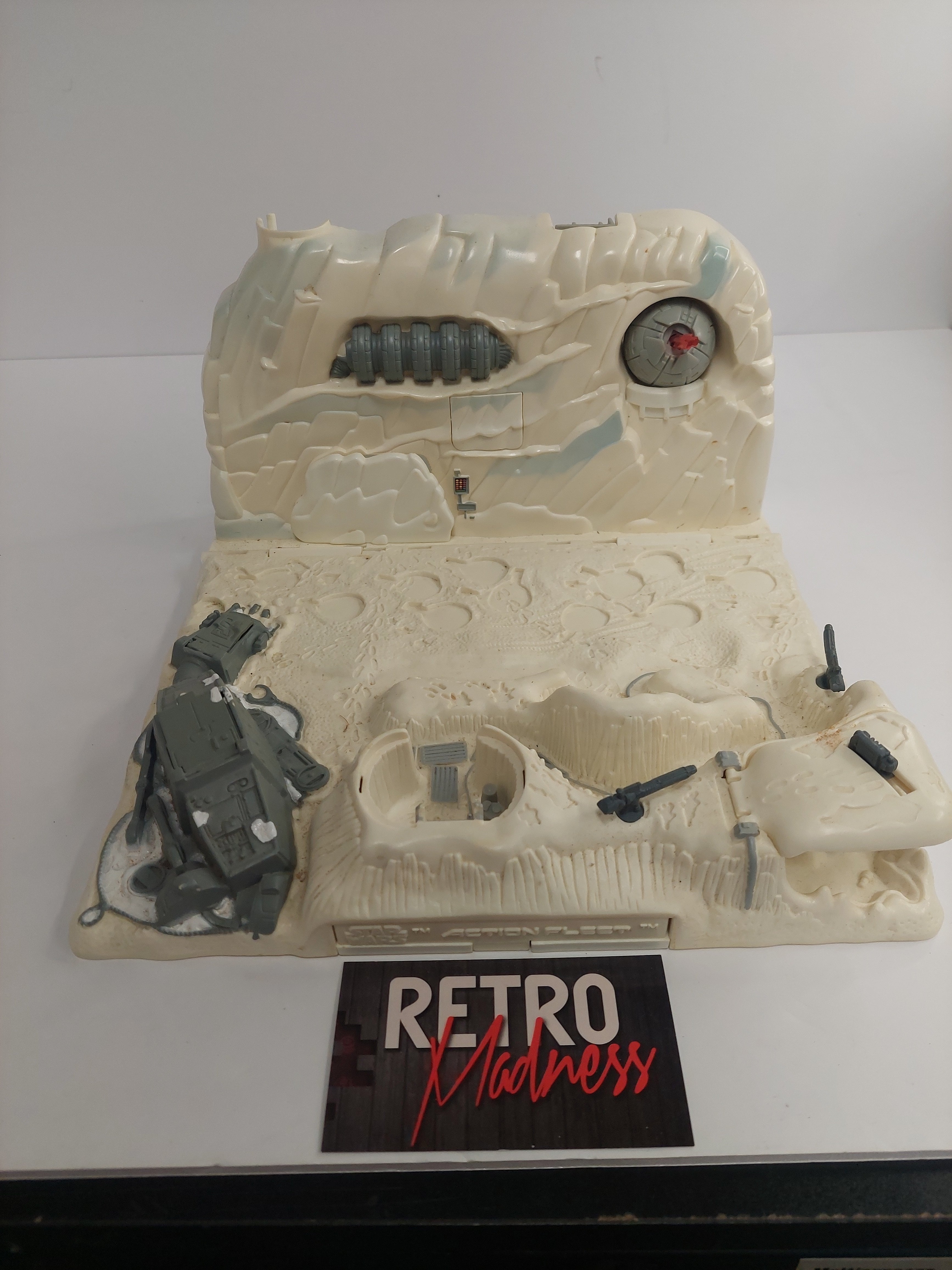 Vintage Star Wars Micro Machines Action Fleet Hoth Playset