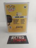 Funko Pop! Los Angeles Lakers LeBron James 52 Foot Locker Exclusive with Pop Protector