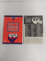 Super Nintendo SNES Game Genie Codebook Lot
