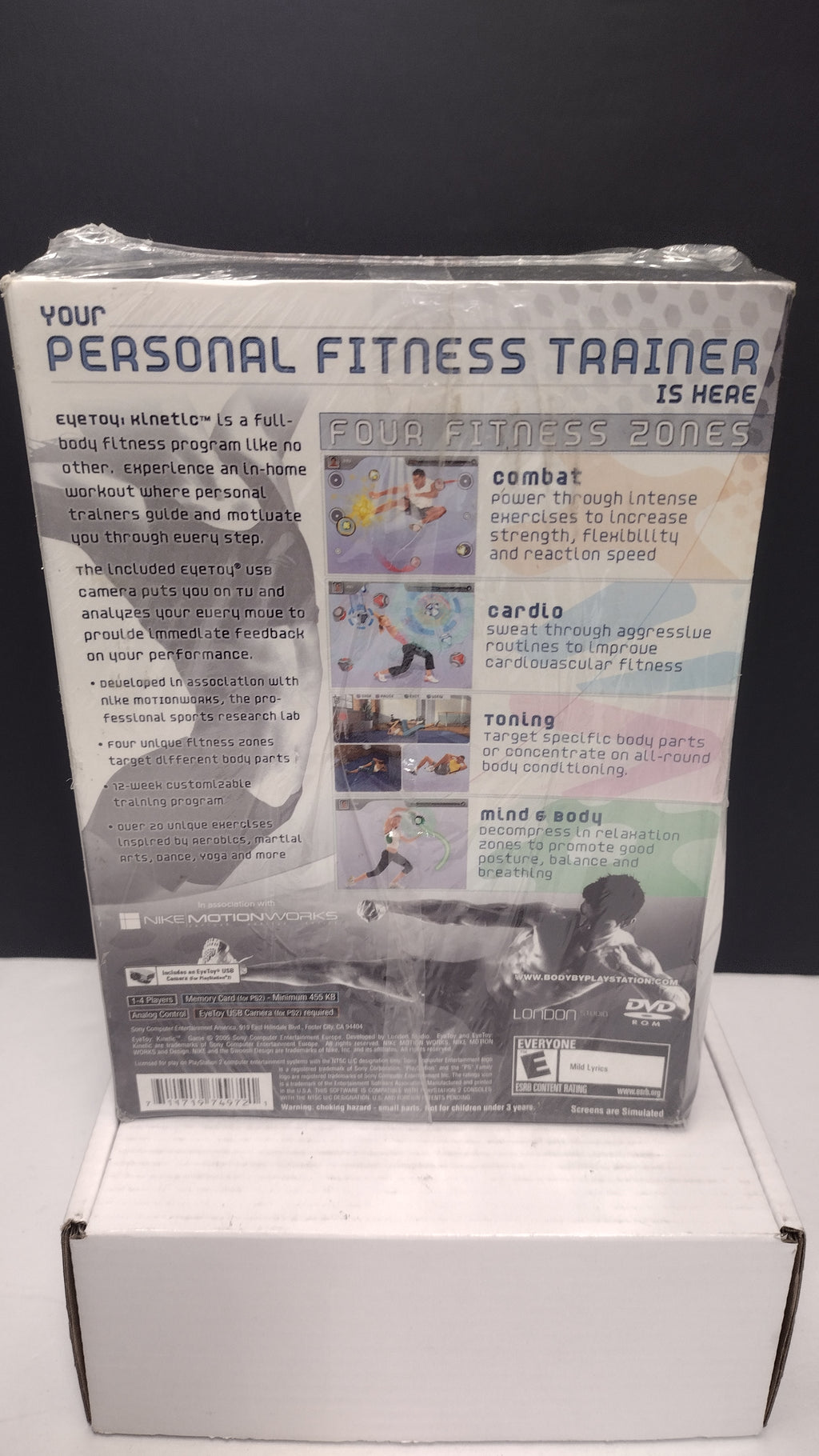 EyeToy Kinetic Personal Fitness Trainer with USB Camera Bundle • PlayStation 2 (PS2)- Brand New & Factory Sealed
