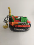 Vintage Teenage Mutant Ninja Turtles Don's Krazy Carnival Car Incomplete