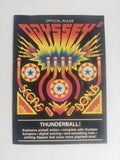 Odyssey 2 Thunderball Official Rules Manual ONLY
