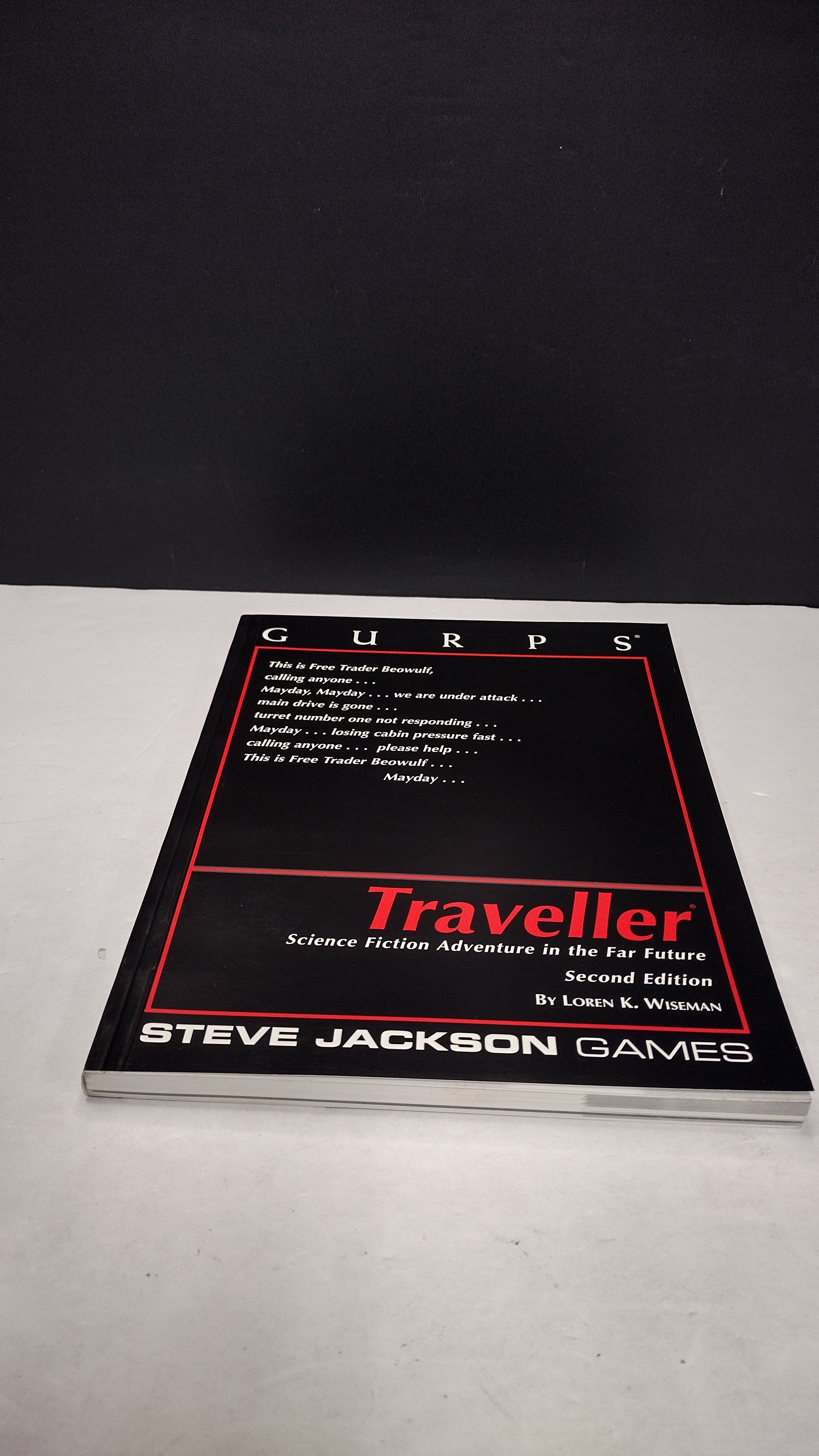 Steve Jackson Games GURPS Traveller: Science Fiction Adventure in the Far Future 2nd Edition (Paperback - New)