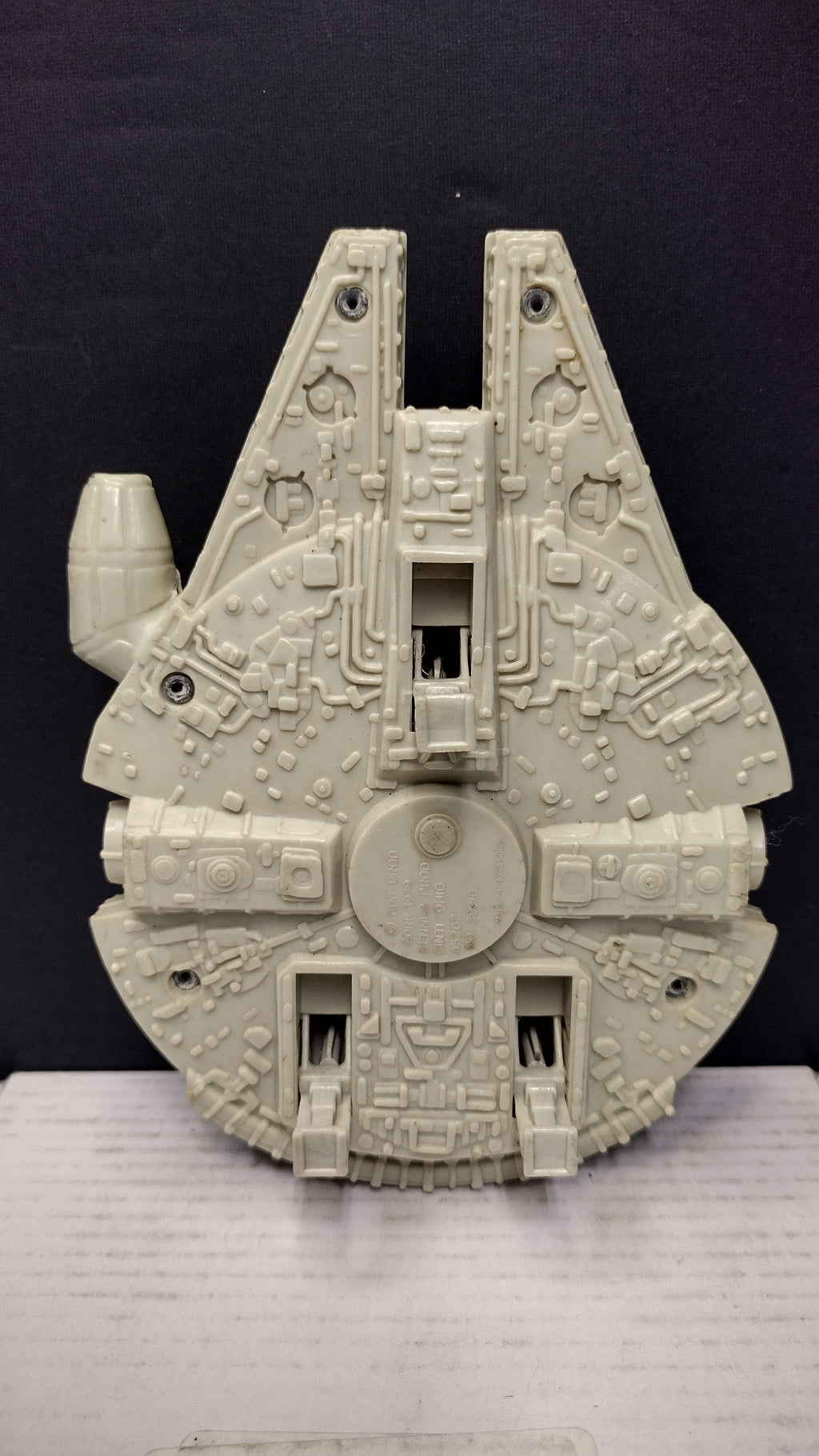 Vintage 1979 Kenner Star Wars Die-Cast Mini Millennium Falcon (No. 39210 - Loose, Incomplete)
