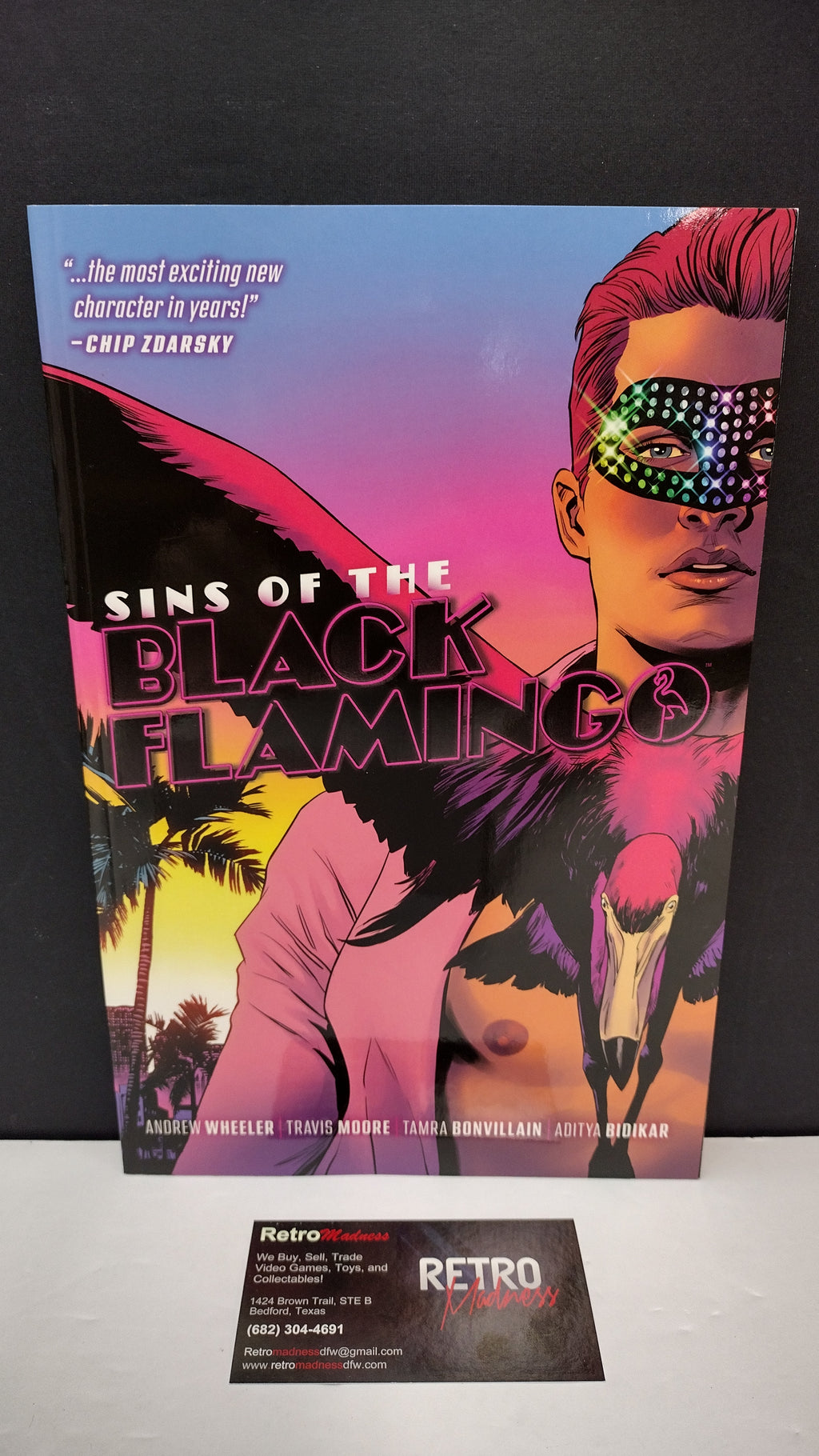 (MATURE) Sins of the Black Flamingo by Andrew Wheeler - New Paperback