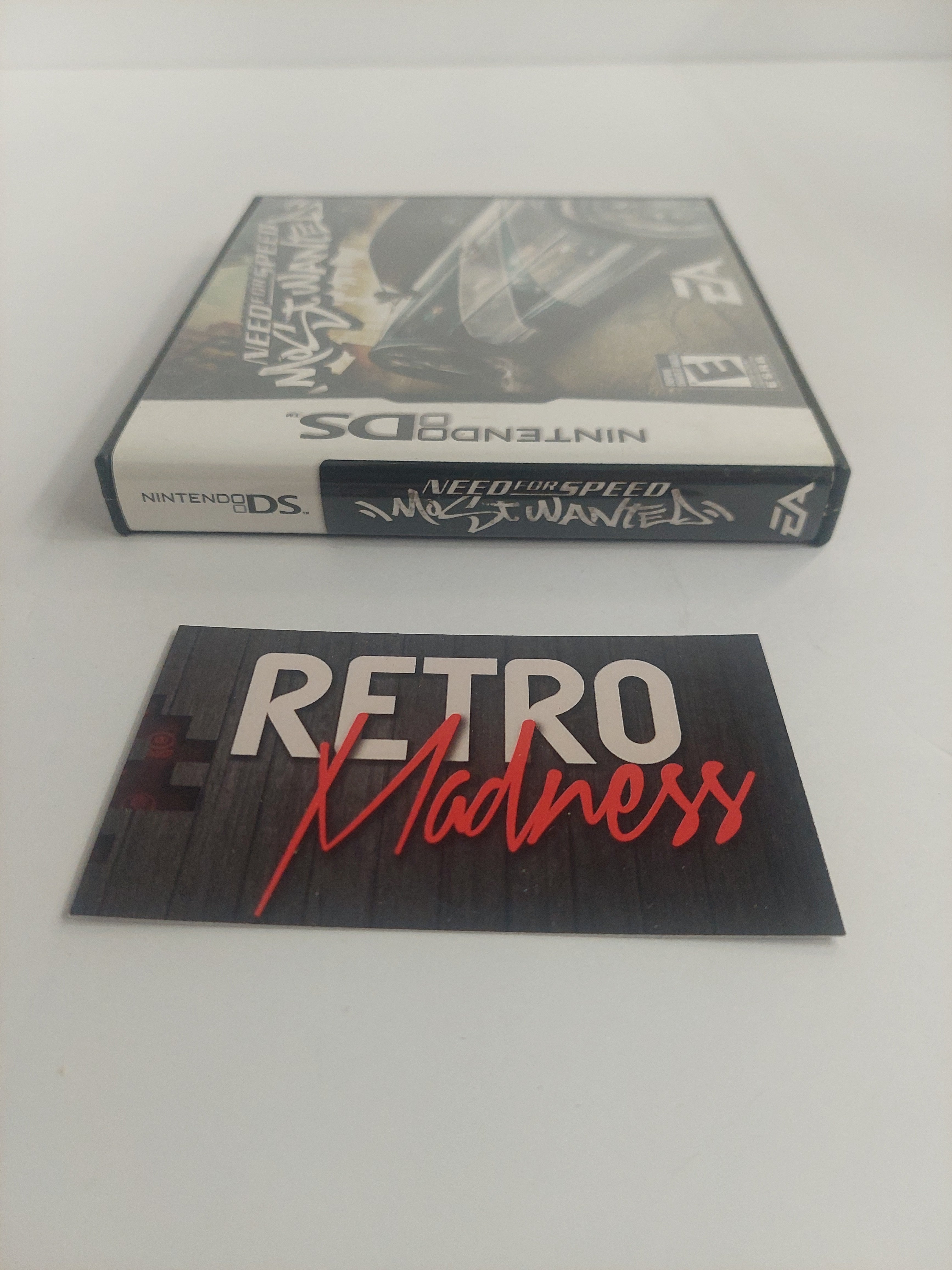 Nintendo DS Need for Speed Most Wanted Case and Manual ONLY No Game