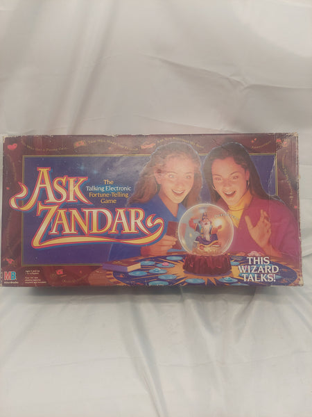 Milton Bradley Ask Zandar Fortune Telling Game Doesn't Work