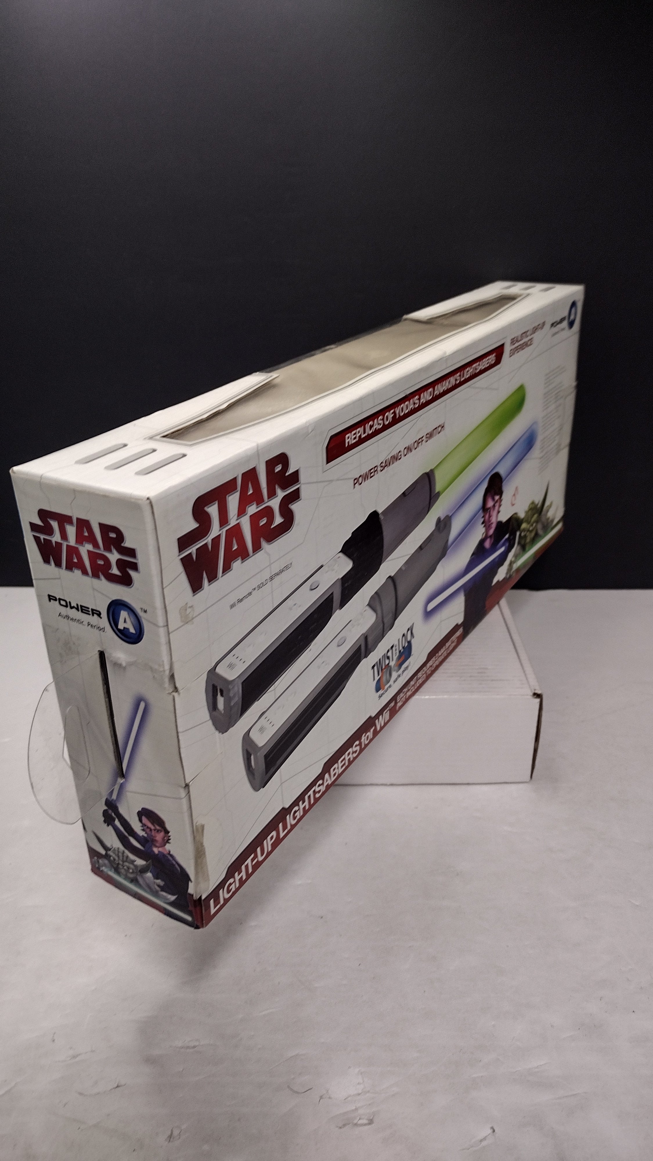 Nintendo Wii Star Wars Light-Up Lightsabers 2-Pack [Anakin Skywalker & Yoda]  (PowerA - Brand New & Factory Sealed)