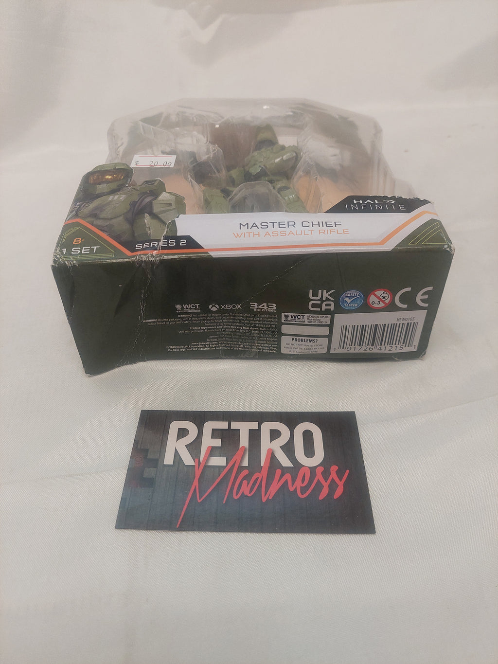 Halo Infinite Series 2 Master Chief with Assault Rifle