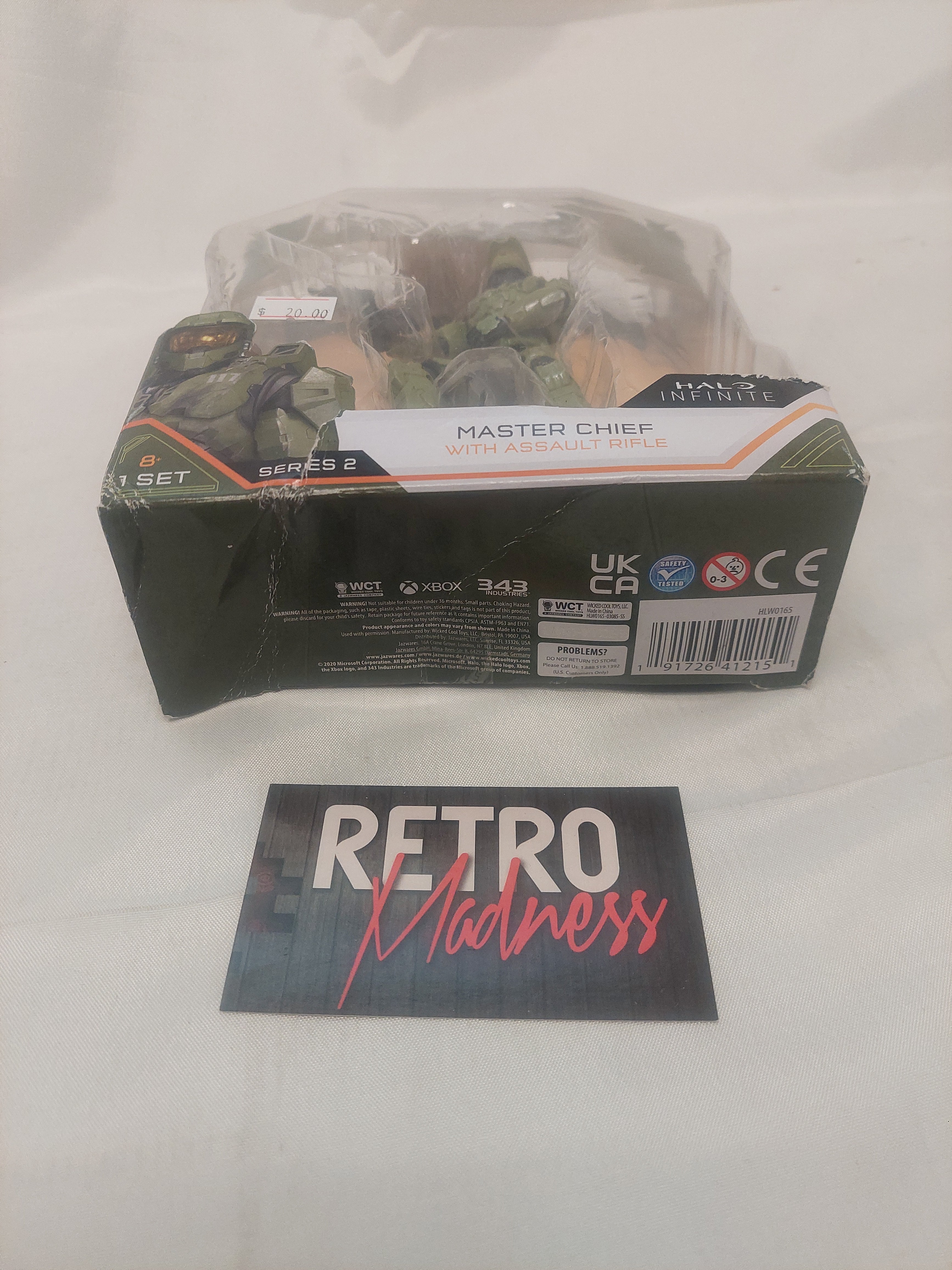 Halo Infinite Series 2 Master Chief with Assault Rifle