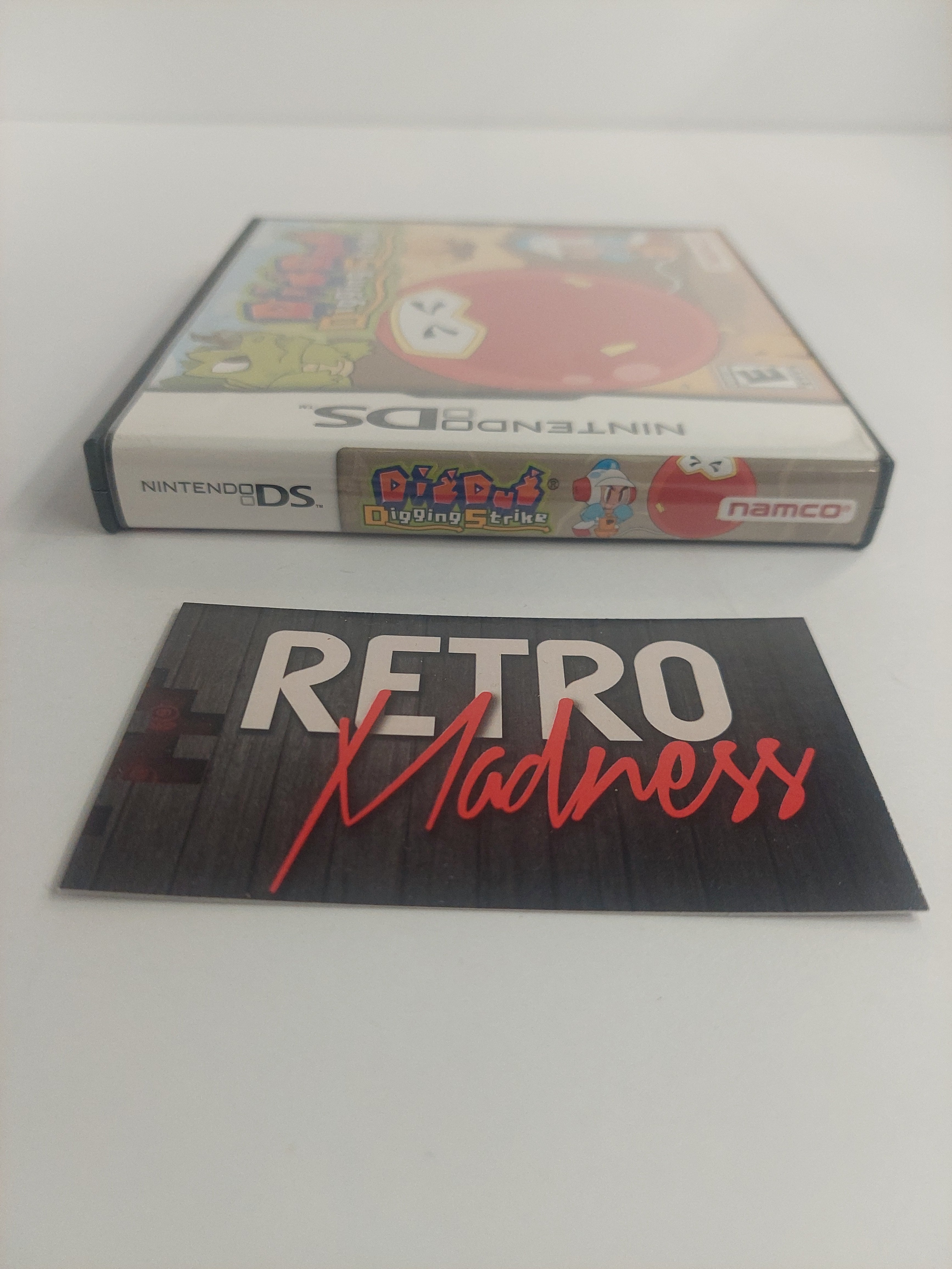 Nintendo DS Dig Dug Digging Strike Case, Manual and Inserts ONLY No Game
