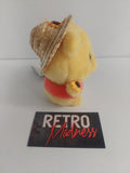 Disney Store Japan Urupocha Winnie the Pooh with Straw Hat 4 in. Plush with Tag