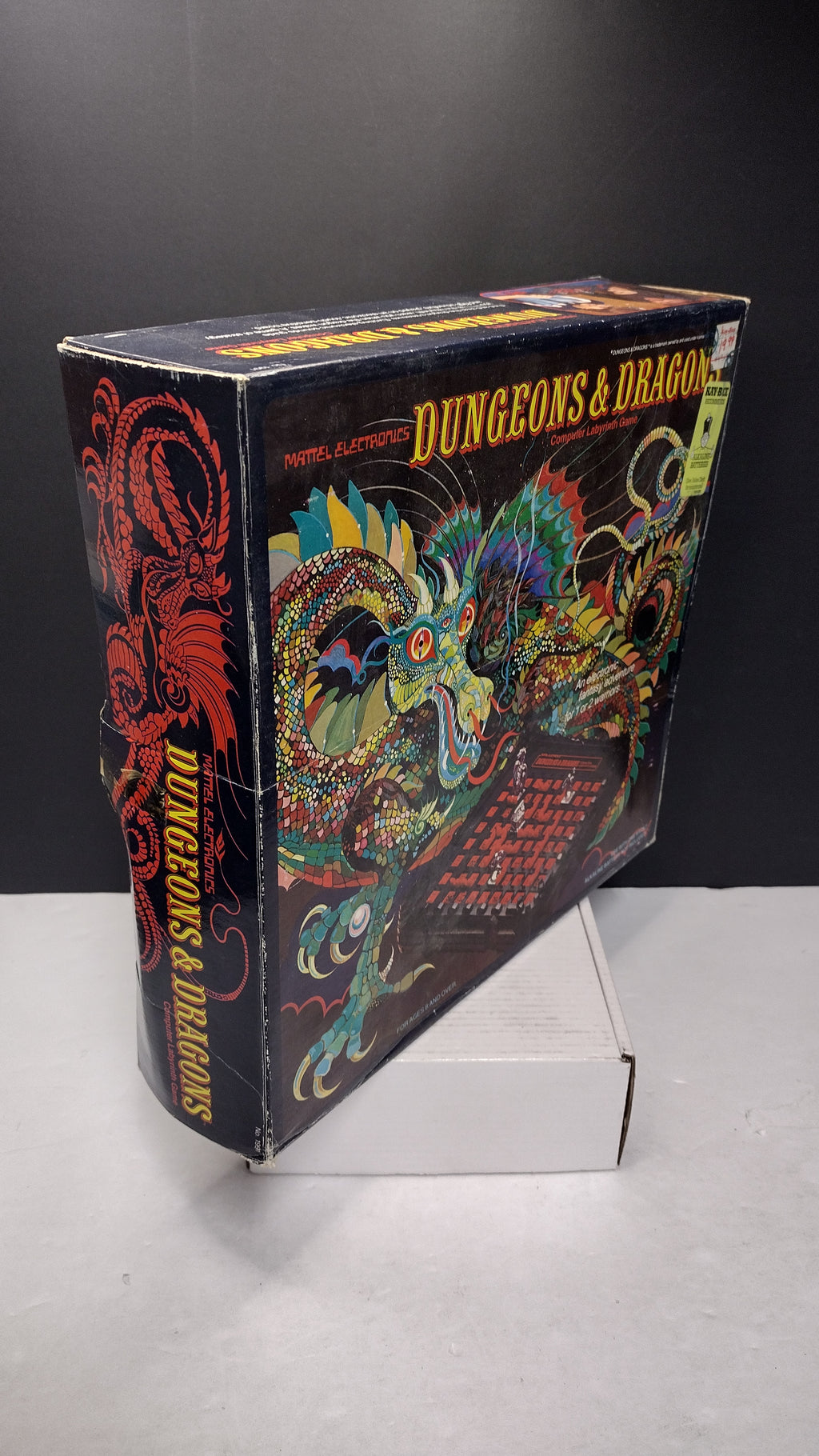 Vintage 1980 Mattel Electronics Dungeons & Dragons Computer Labyrinth Game (100% Complete with Box & Cards)
