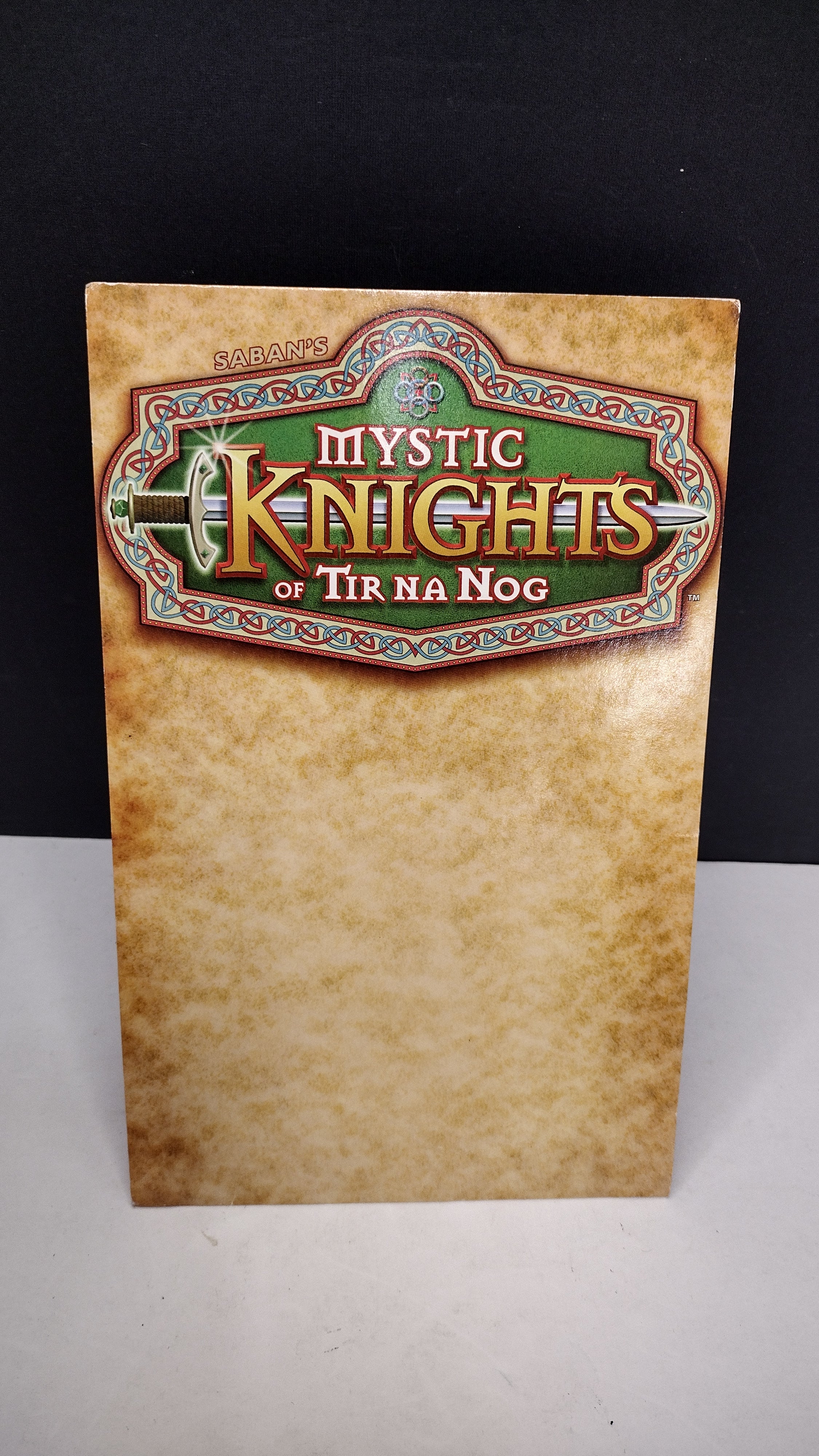 Vintage 1998 Saban's Bandai Mystic Knights of Tir Na Nog Rohan (Loose with Great Hall Castle Pop-Up)