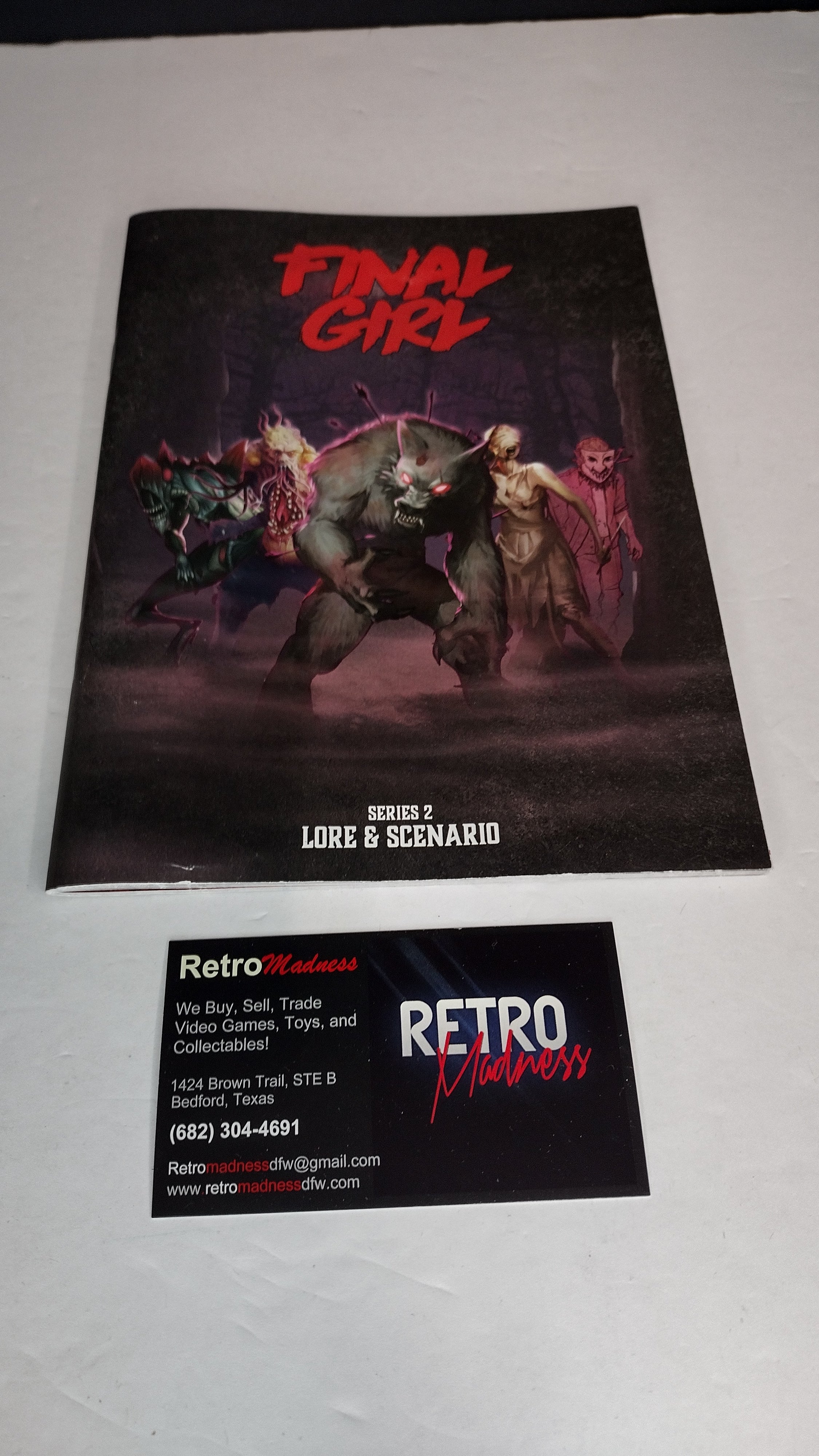 Final Girl : Series 2: Lore & Scenario Book