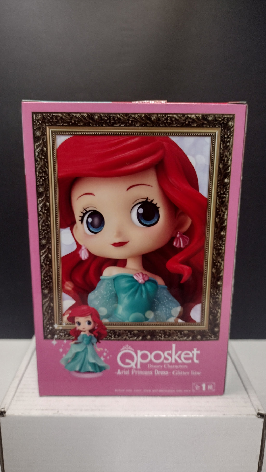 Banpresto Disney Characters Ariel Q Posket Glitter Line (Type A) NIB