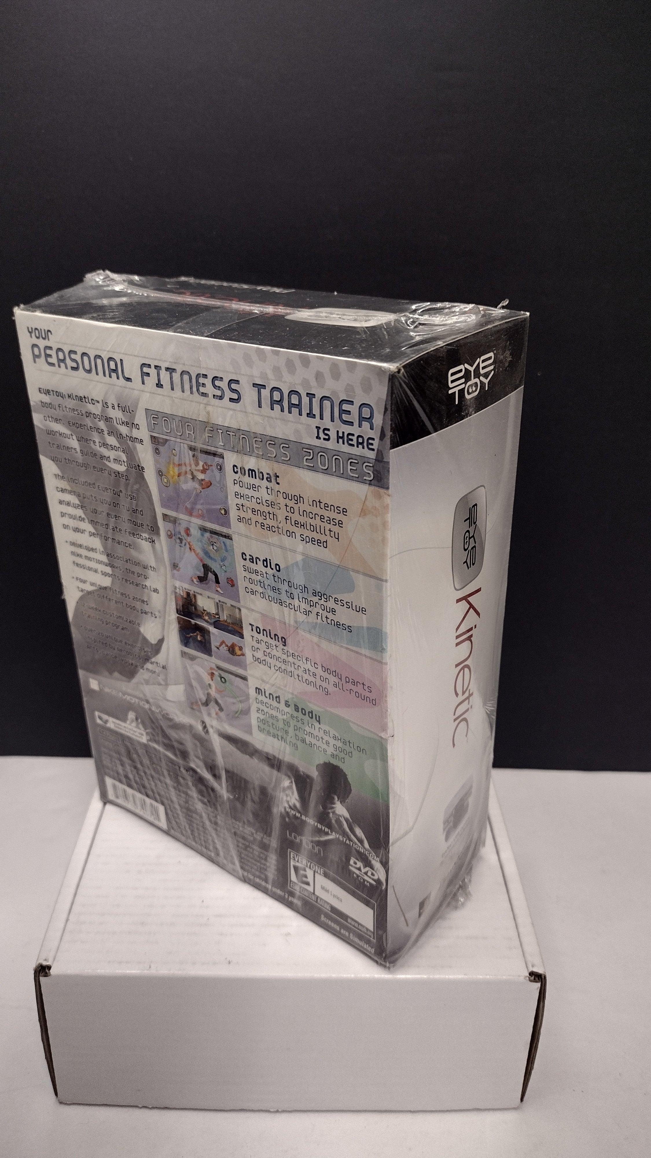 EyeToy Kinetic Personal Fitness Trainer with USB Camera Bundle • PlayStation 2 (PS2)- Brand New & Factory Sealed