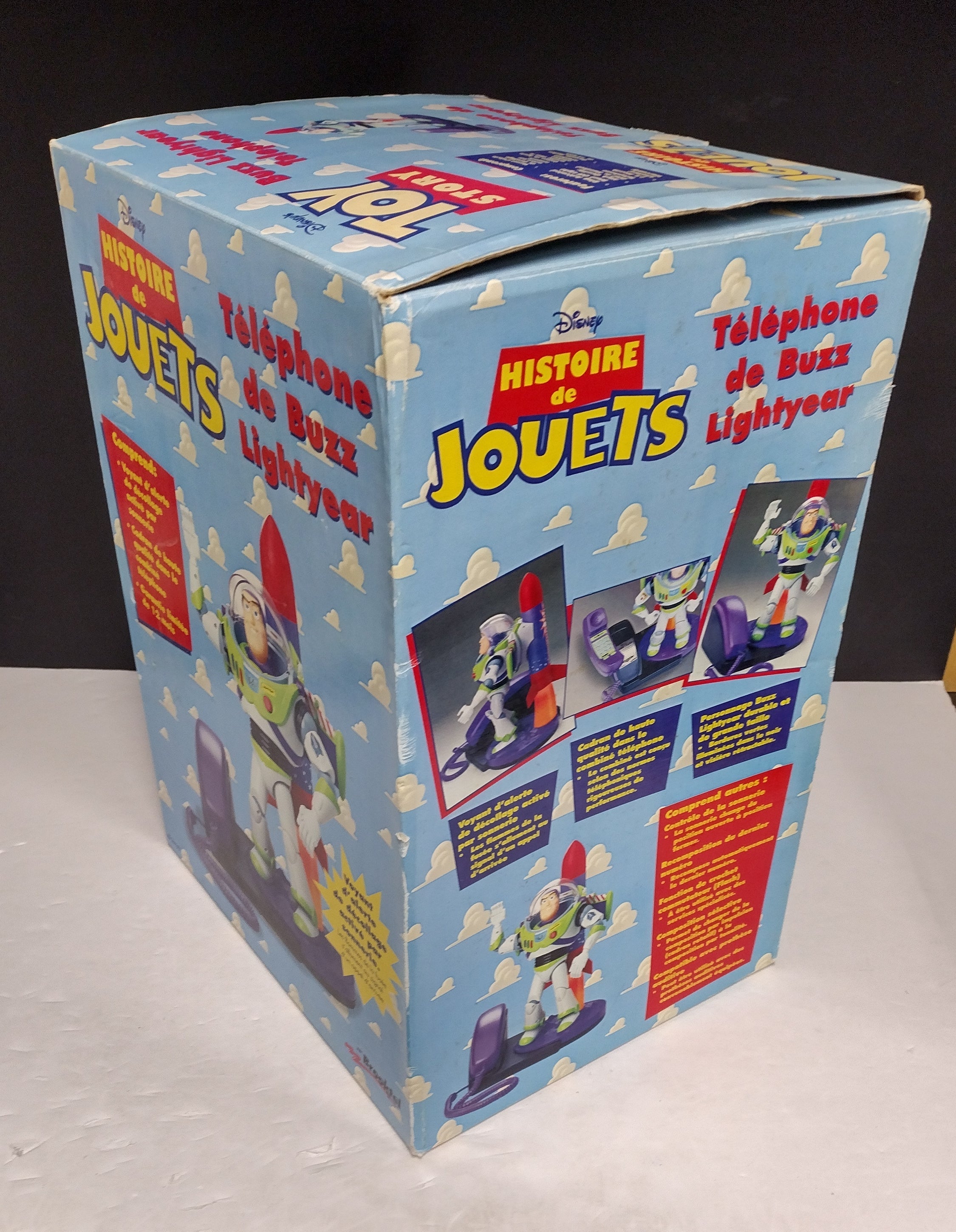 Vintage 1996 Disney Pixar Toy Story Buzz Lightyear Telephone by Brooktel NIB