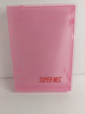 Super NES Pink Game Case ONLY