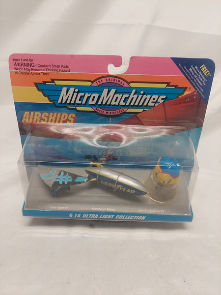 Vintage Micro Machines Airships #15 Ultra Light Collection