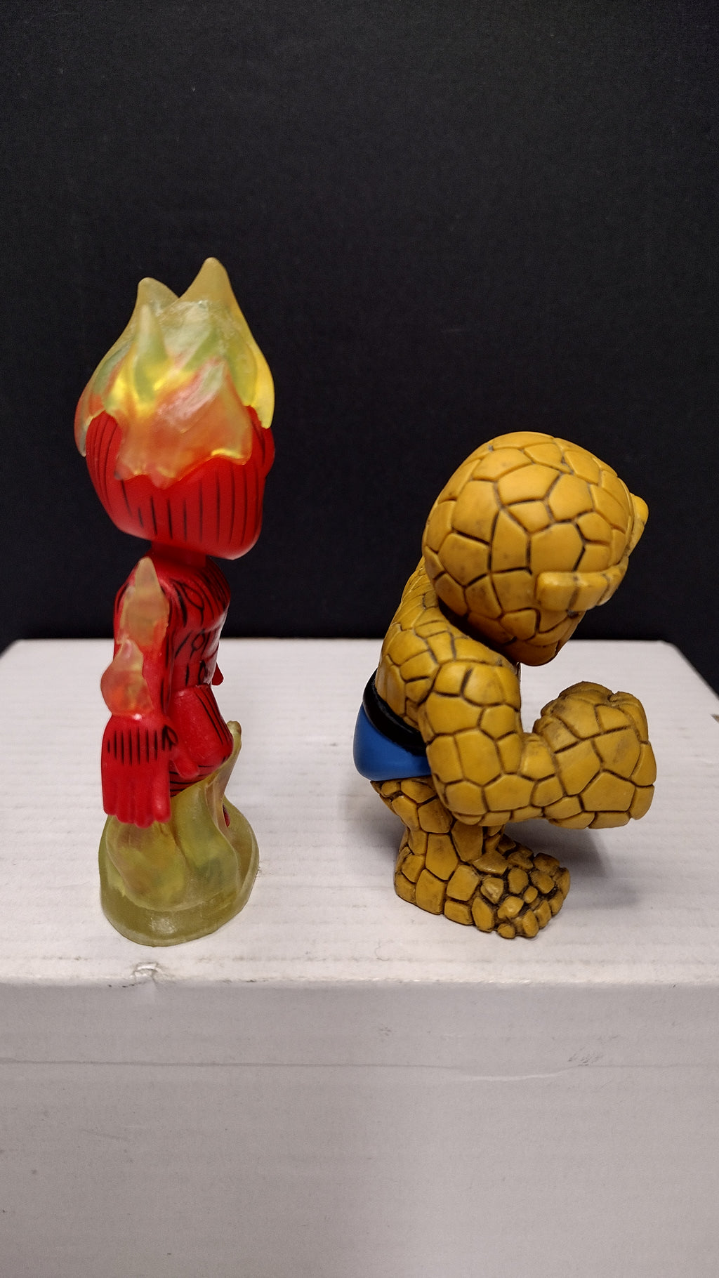 Funko Mystery Minis: Fantastic Four – Complete Team Lot of 4 – Mr. Fantastic, The Thing, Invisible Woman and Human Torch (Loose)