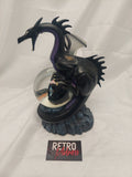 Disney Villains Maleficent Dragon Musical Snow Globe Damaged