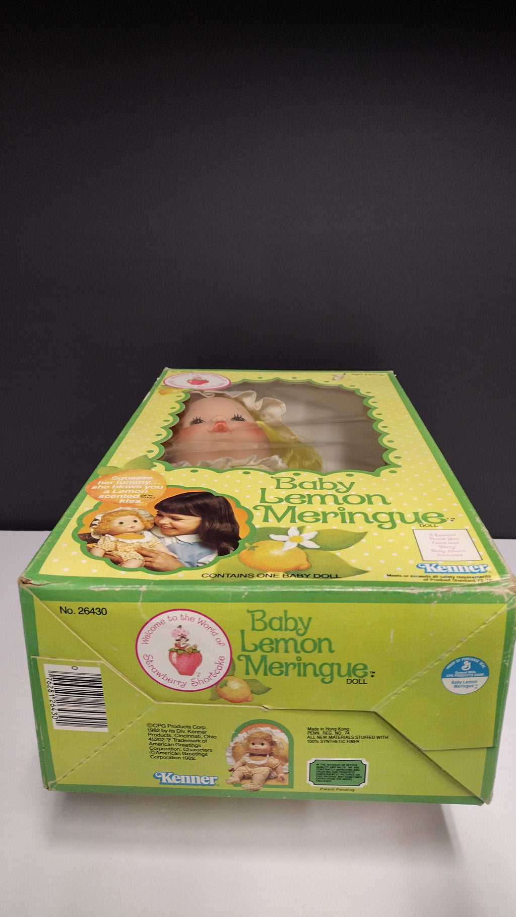 Vintage 1982 Strawberry Shortcake: Baby Lemon Meringue (Open Box)