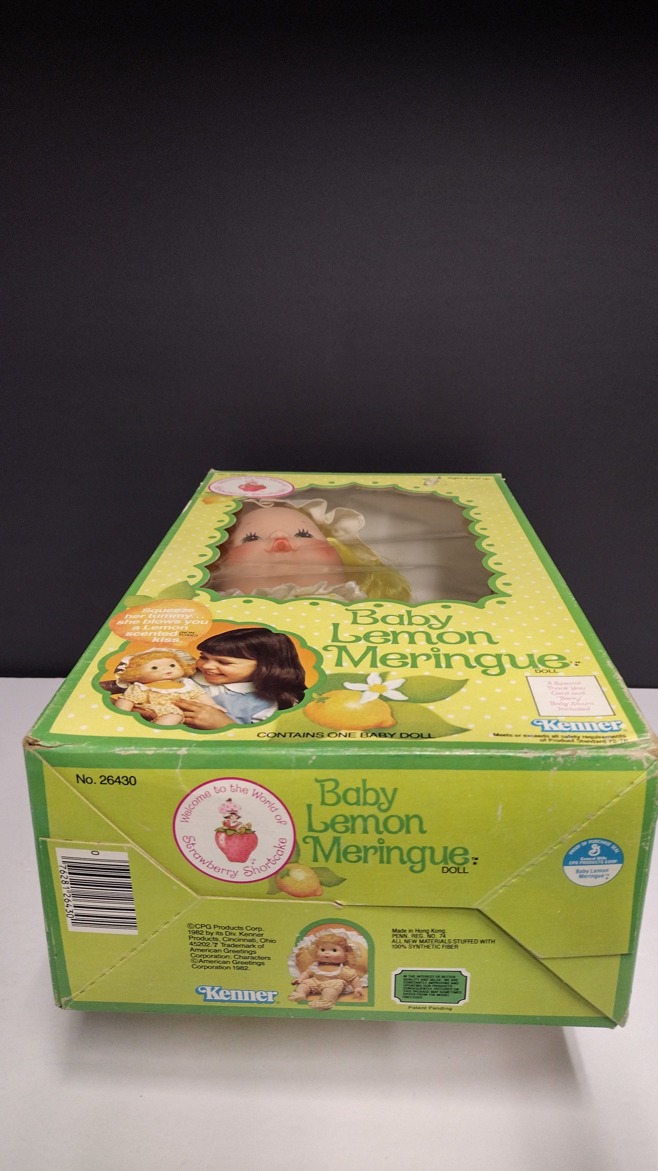 Vintage 1982 Strawberry Shortcake: Baby Lemon Meringue (Open Box)