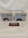 Lot of 2 Funko Pops Star Wars: Solo Val 243 and Dryden Gangster 254