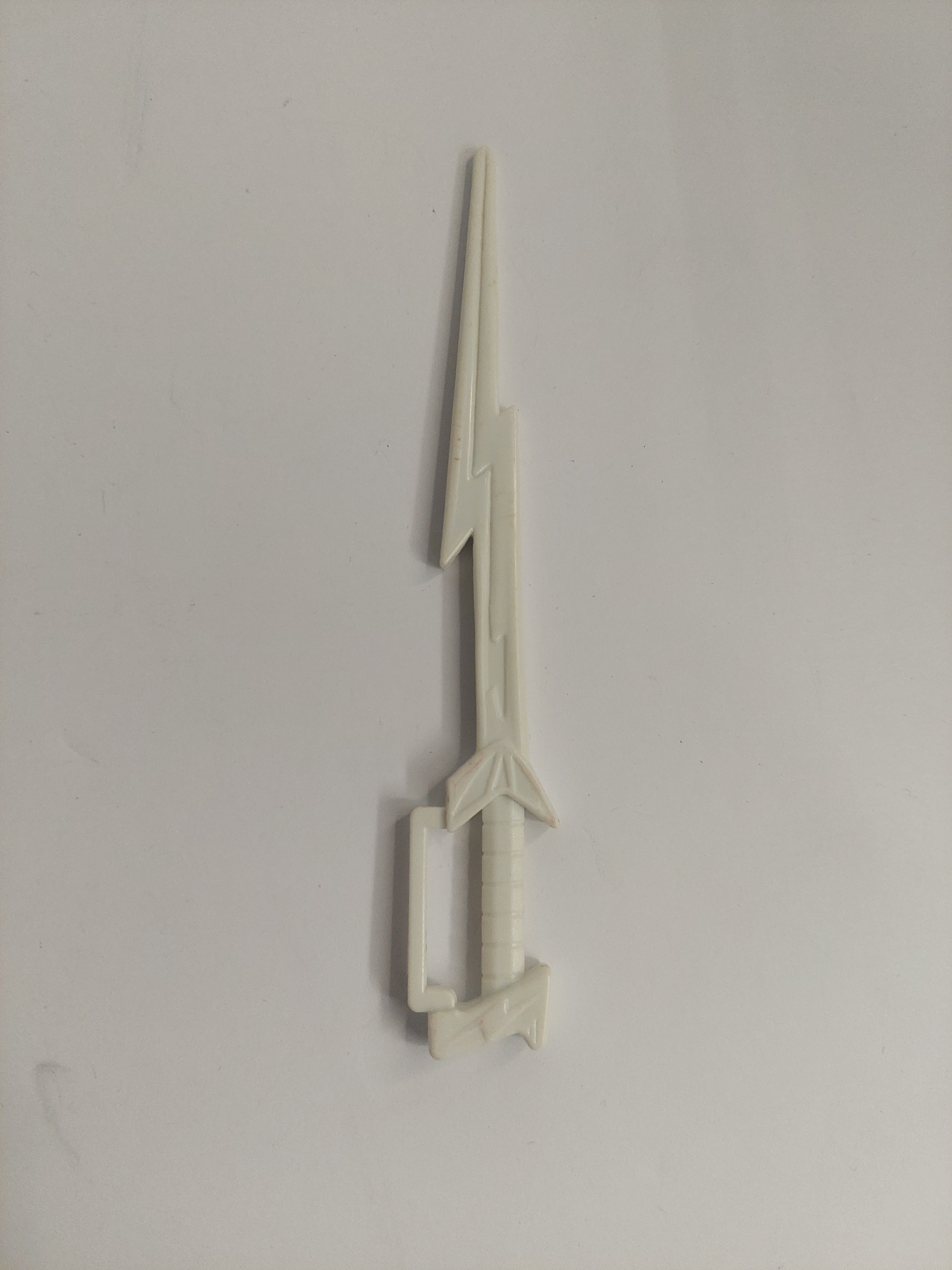 Vintage Mighty Morphin Power Rangers MMPR White Sword Accessory