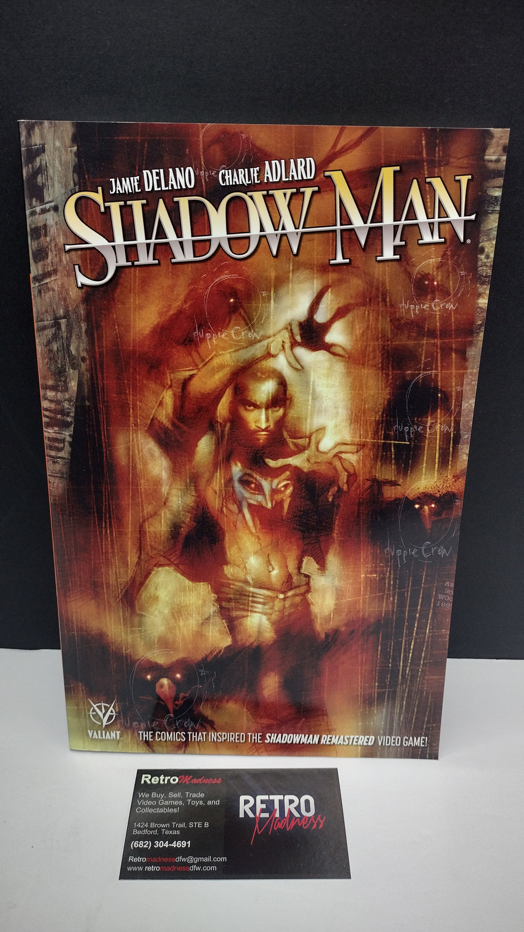 (MATURE) Shadowman Vol. 1: Spirits of the Night by Jamie Delano & Charlie Adlard - Graphic Novel (Trade Paperback)