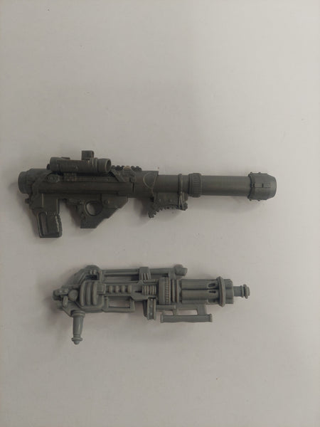 Lot of 12" Figure Rocket Launcher and Gun Accessories