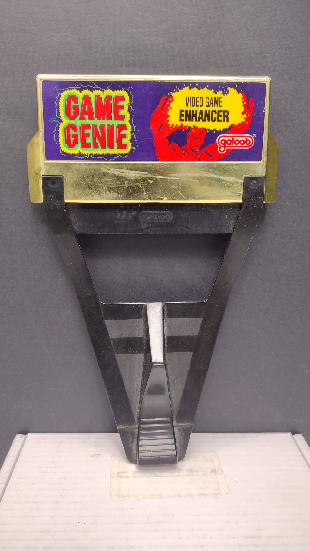 Vintage 1991 Lewis Galoob Nintendo NES Game Genie Cartridge with Codebook & Programming Manual