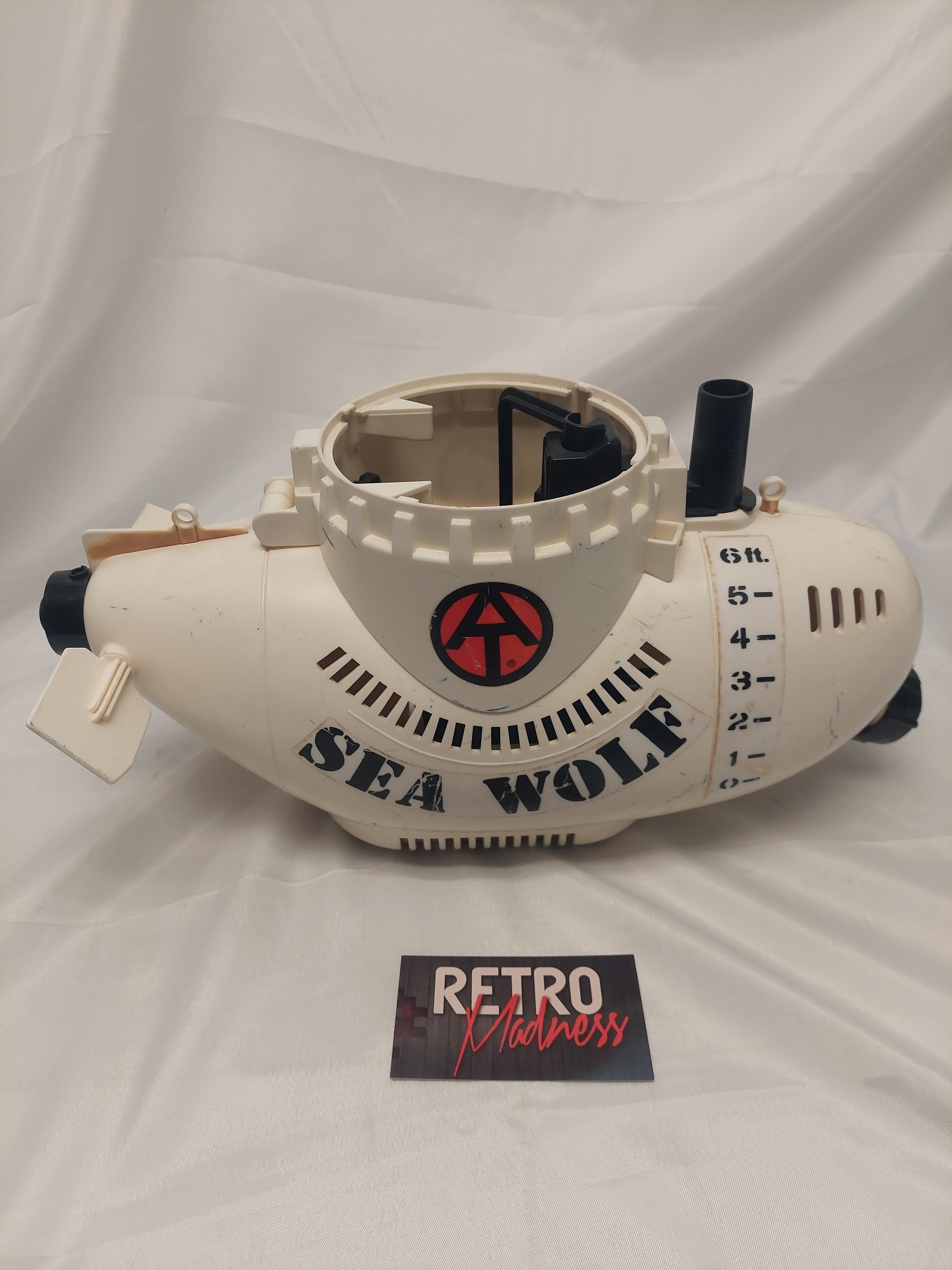 Vintage G.I. Joe Sea Wolf Submarine Incomplete