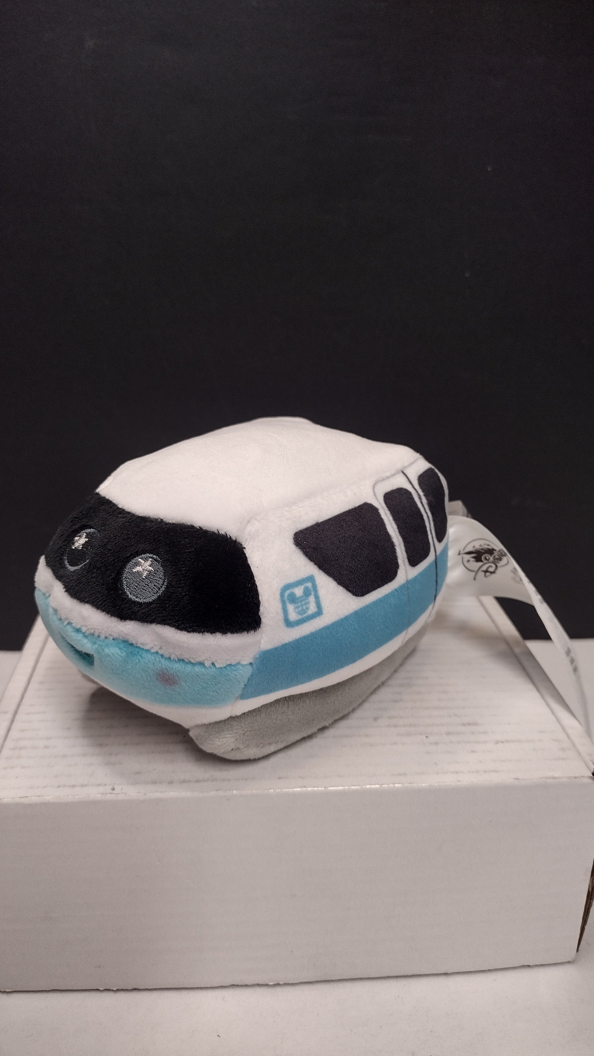 Disney Parks Wishables: Monorail Micro Plush – Disney Transportation Series (No Hang Tag)