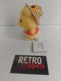 Disney Store Japan Urupocha Winnie the Pooh with Straw Hat 4 in. Plush with Tag