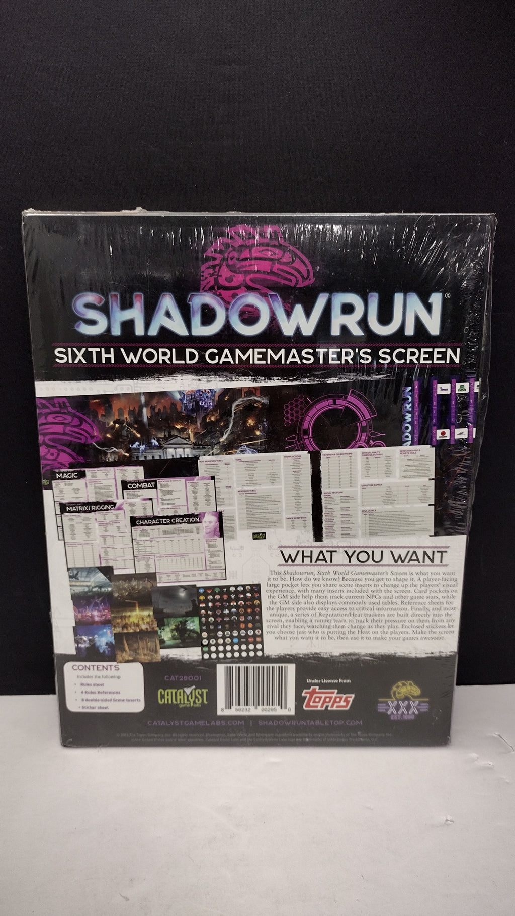 Shadowrun RPG (6th Edition) - Gamemaster Screen. Catalyst Game Labs  New, Sealed