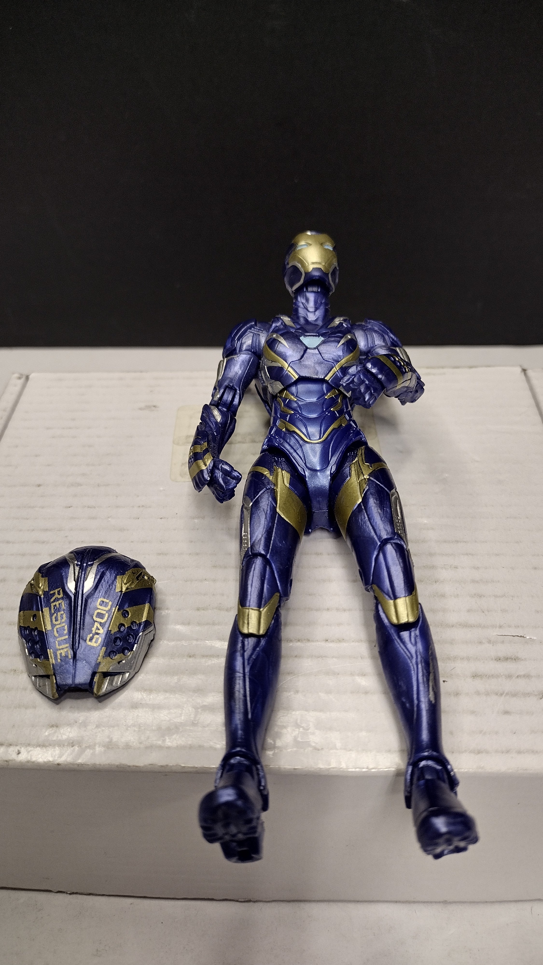 Marvel Legends Series MCU Rescue (Pepper Potts) 6-Inch Action Figure (Hasbro - Loose w/ Alternate Backpack Piece)