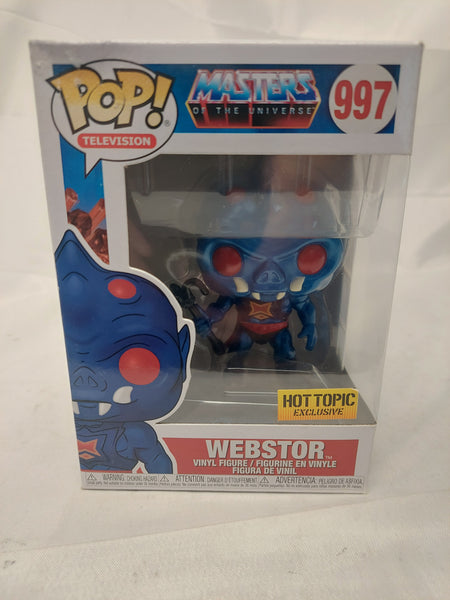 Funko Pop Masters of the Universe Webstor 997 Hot Topic Exclusive