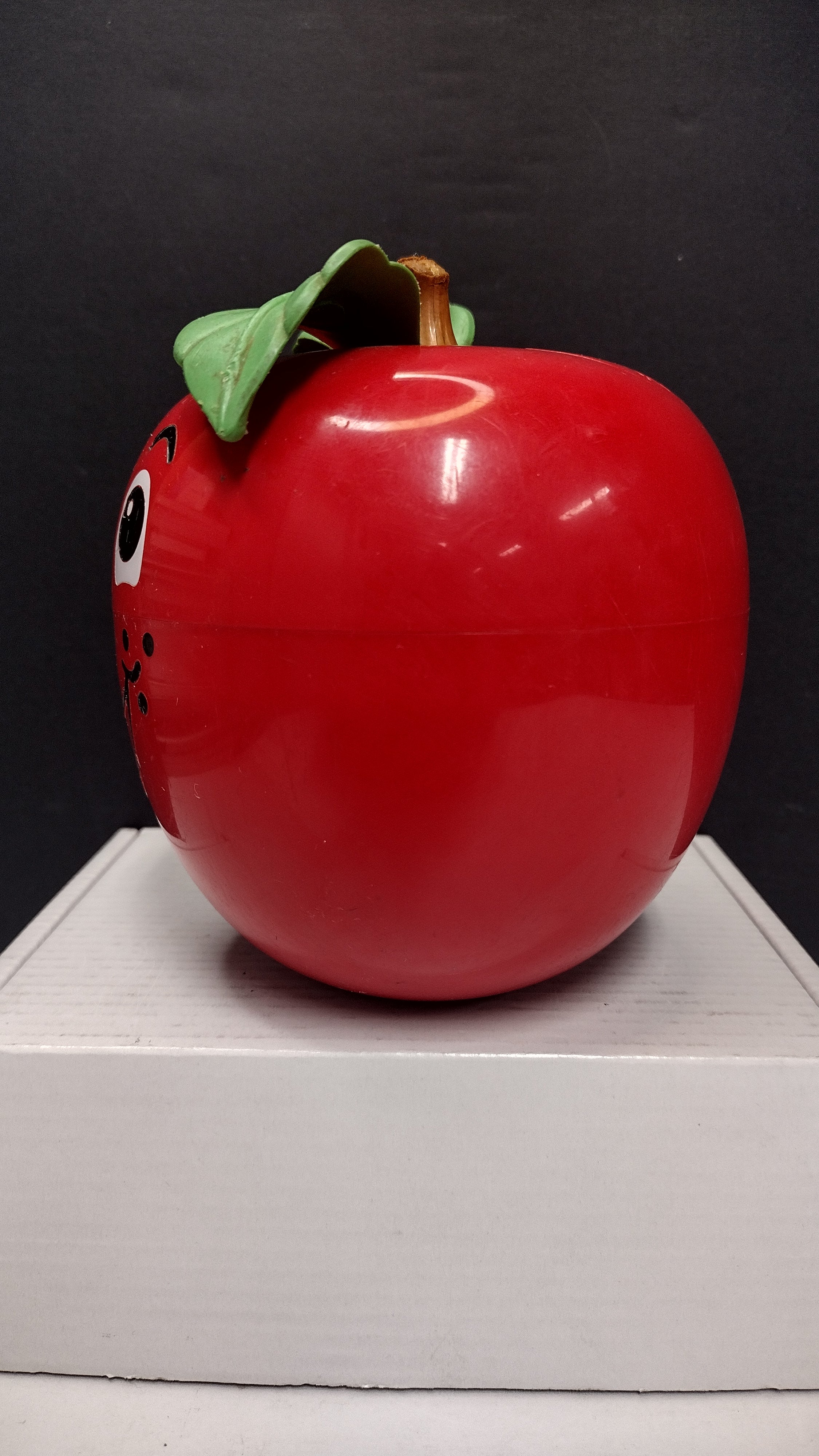 Vintage Fisher-Price Happy Apple Musical Chime Roly-Poly Toy